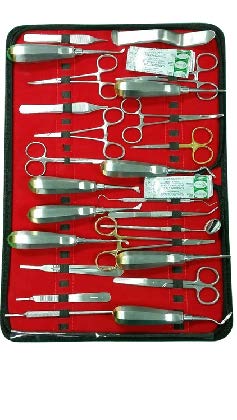 Kit de Cirugía odontologica de 25 piezas Cynamed